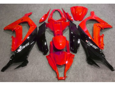 16-19 Gloss Red and Black ZX10R Fairings