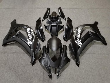 16-19 Matte Black with White ZX10R Fairings