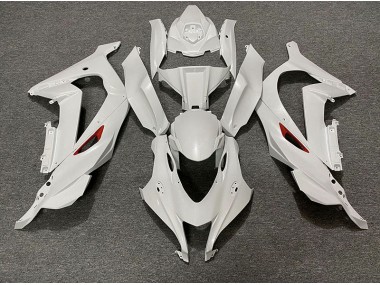 16-19 Pearl White Red Trim ZX10R Fairings