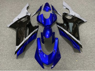 17-21 Cement Black and Blue R6 Fairings