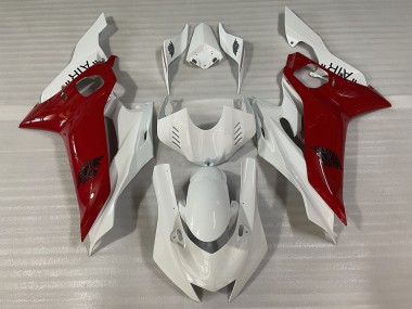 17-21 Gloss White and Red J AIR R6 Fairings