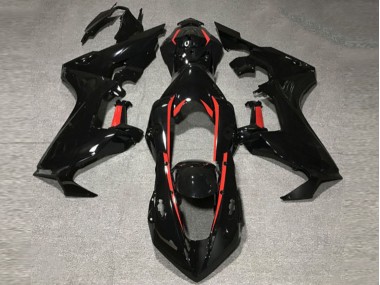 17-23 Gloss Black W Red Lining CBR1000RR Fairings