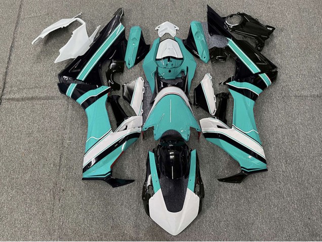 17-23 Gloss Cyan White and Black CBR1000RR Fairings