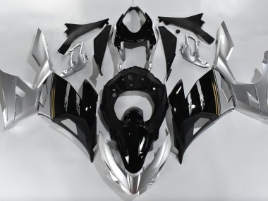 18-23 Silver and Black Ninja 400 Fairings