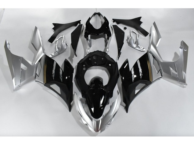 18-23 Silver and Black Ninja 400 Fairings