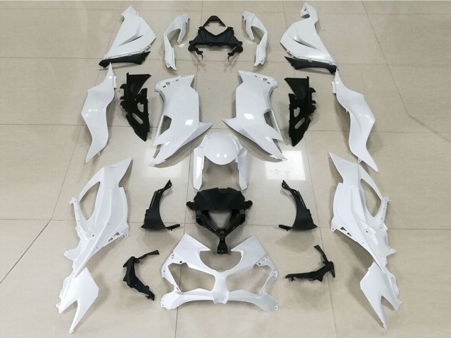 19-23 Gloss White ZX6R Fairings