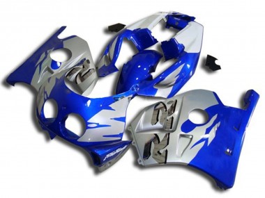 90-98 Blue Silver and White CBR250RR Fairings