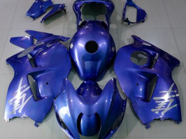 97-07 Gloss Blue & Silver Logo GSXR 1300 Hayabusa Fairings