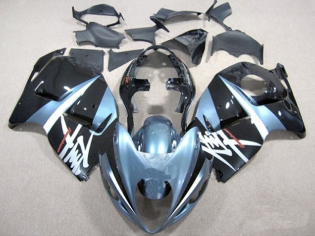 97-07 Light Blue and Black GSXR 1300 Hayabusa Fairings