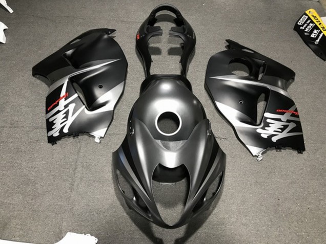 97-07 Matte Silver / Black GSXR 1300 Hayabusa Fairings