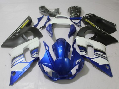 98-02 Blue and Matte R6 Fairings